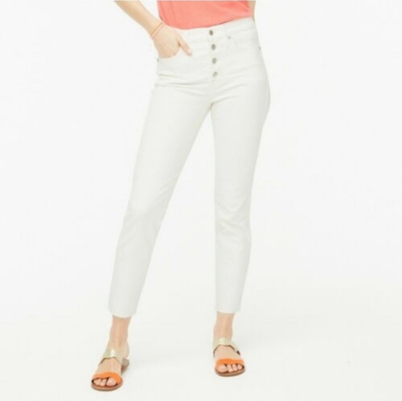 Nwt New J.crew High Rise Vintage Straight Jeans 30 - Picture 1 of 6